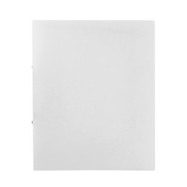 Idena 10427 Ring Binder in DIN A4 Format, with 2-Ring Mechanism, 20 mm Spine Width, White, Pack of 1