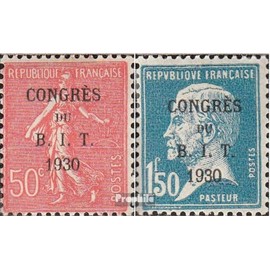France 249-250 (complete.issue.) with hinge 1930 international.Labor (Stamps for collectors)