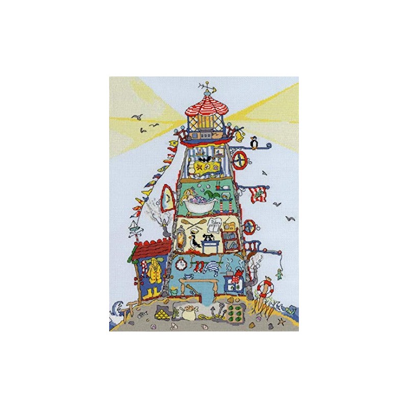 Bothy Threads Cross Stitch Kit - Cut Thru' Lighthouse