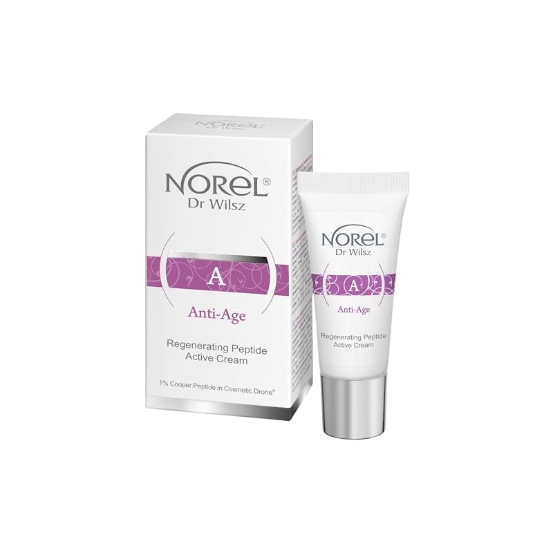 Norel Anti-Age Active Regenerating Peptide Cream with 1% Cooper Peptide