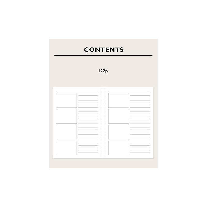 Storyboard Idea Spiral Notebook (Orange)