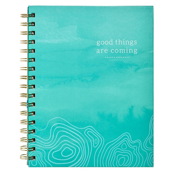 Top Flight Good Things Spiral 12-Month Undated Planner, 73 Pages,