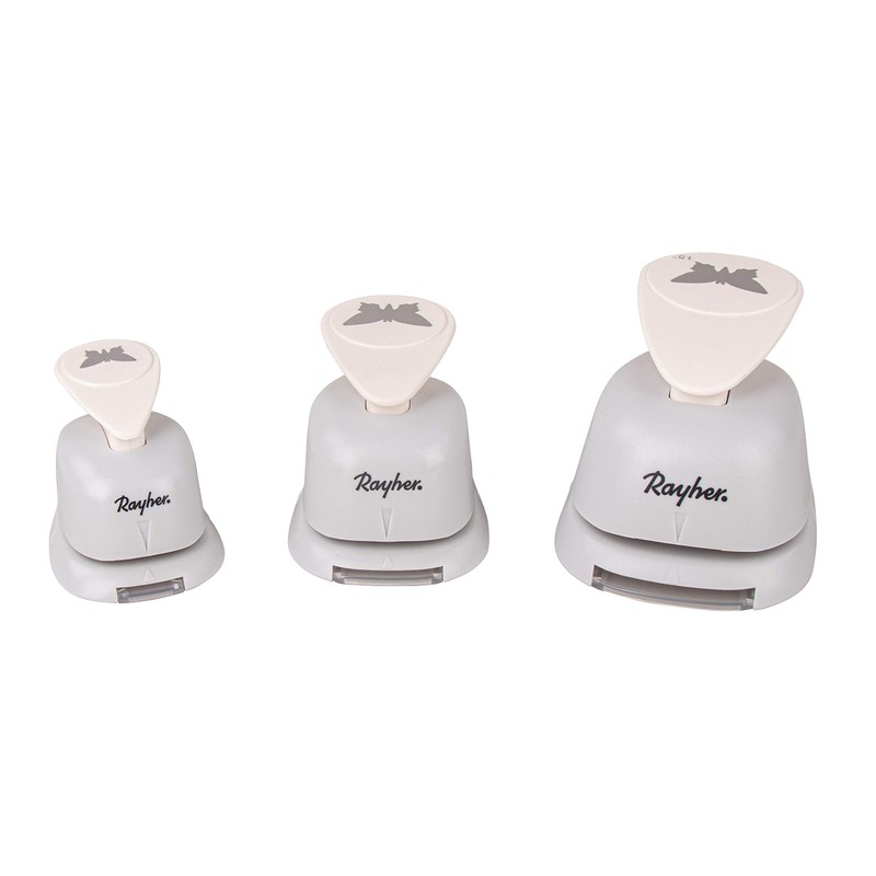 Rayher Butterfly Paper Punch set for crafts, Set of Craft