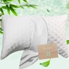 Cooling Pillow Cases for Side Sleeper, Curved Pillow Covers King