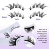 B&Q Magnetic Eyelashes, 2 Pairs, Magnetic Eyelashes, Natural Look, Two