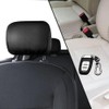 Imeisuit 2pcs Universal Car Headrest Cover with Quick-Release Car Keychain,
