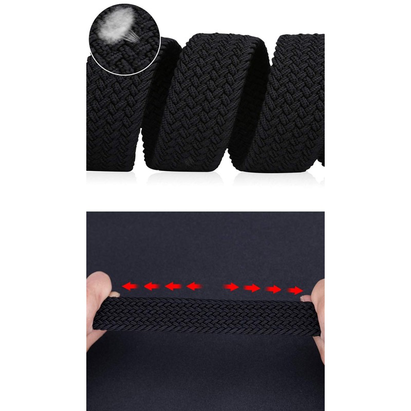 Glamexx24 Elastic Belt for Men and Women: Unisex Fabric Belt