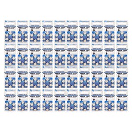 Premium Batteries Size 675 Hearing Aid Batteries Blue Tab (240 Pack) + Holder
