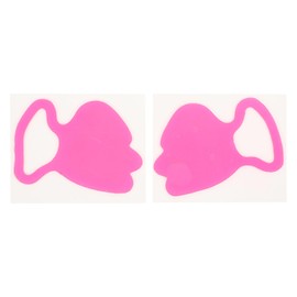 Beaupretty Silicone Face Patches 2pcs Wrinkle Nasolabial Folds Sticker Anti-wrinkle Silicone Patches Facial Mask for Men Face Stickers Face Wrinkle Stickers