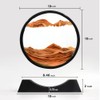 SOFLIY 3D Dynamic Sand Art Liquid Motion, Moving Sand Art