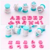 NAESM Clay Digital and Letter Stamps, Polymer Clay Stamps, Spring