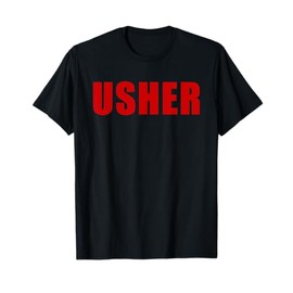 Church Usher - Christian Faith Staff & Volunteer Uniform T-Shirt