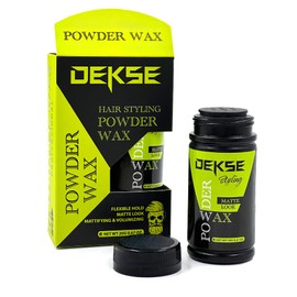 DEKSE Dekse Powder Wax 20g | Haarpuder | Mattes Styling Powder | Volumen Puder fr mehr Textur & Fixierung | Pulverwachs fr Haarstyling | Kein Verkleben, Natrliches Finish