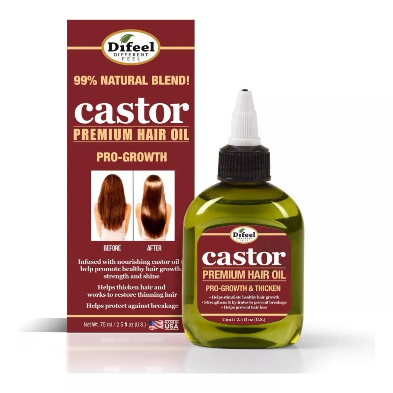 Difeel Aceite Natural Para El Crecimiento Del Cabello