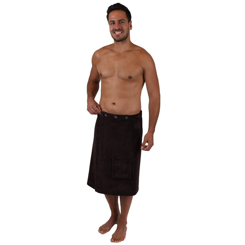 Betz men’s sauna kilt towel spa in size 65x140 cm