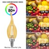 Energetic CA11 E12 LED Chandelier Light Bulbs 40W Equivalent, Dimmable