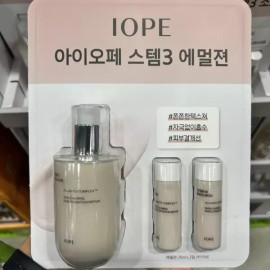 IOPE 아이오페 스템3 에멀젼 에멀전 150ml 25ml 2입 알란토 컴플렉스 IOPE Stem3 Emulsion 150ml 25ml 2-Pack Allantoin Complex