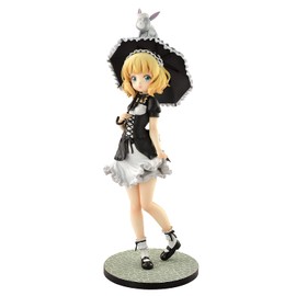 Bell Fine is The Order a Rabbit? Bloom: Syaro (Gothic Lolita Version) 1:7 Scale PVC Figure, Multicolor