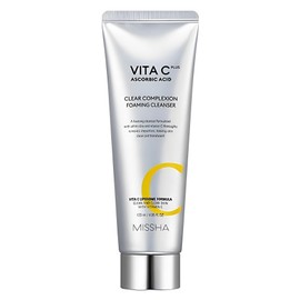 Missha Vita C Plus Eraser Cleansing Foam, 120ml, 1 piece / 미샤 비타씨플러스 지우개 클렌징 폼, 120ml, 1개