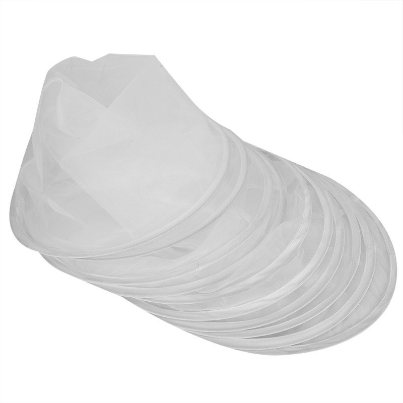 10pcs Honey Strainers Beekeeping Honey Bee Filter Mesh Bag Filters