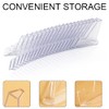 30 Pieces Mini Clear Easel Stands, Clear Mini Coin Display