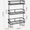 FLOLXNB Over The Toilet Storage Shelf, 3-Tier Bathroom Storage Organizer