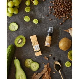 UpCircle Eye Cream With Coffee And Hyaluronic Acid 0.5oz - For Dark Circles, Puffiness + Wrinkles - Glycerin, Maple Bark + Cucumber Extract - Natural, Vegan + Cruelty-Free