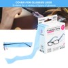 Gafas Desechables con Puntas para las Sienes, Mangas, Funda, Gafas