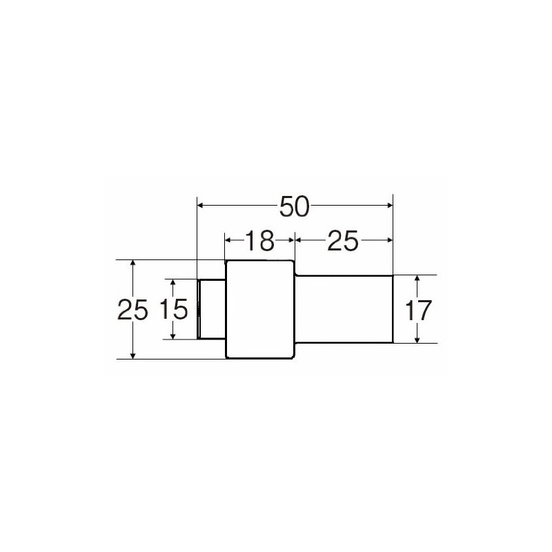 SANEI PT171-2S [Connections on both ends of the bath water