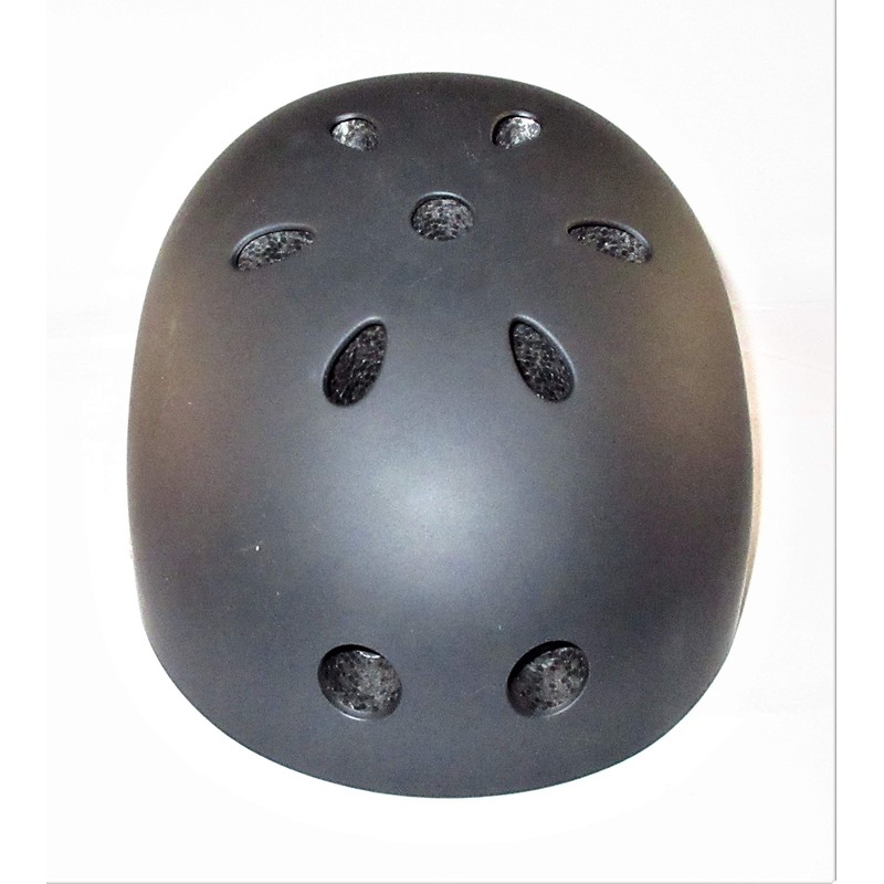 AuraZoom (TM BMX Skating Skateboarding Cycling Scootering Helmet (Black, Small)