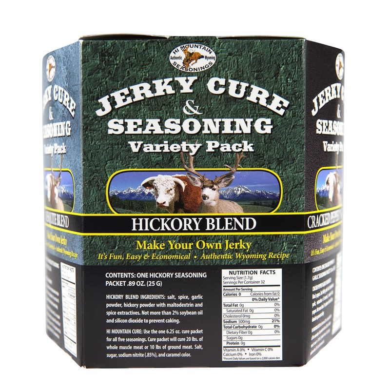 Hi Mountain Jerky Seasoning and Cure Kit | VARIETY PACK