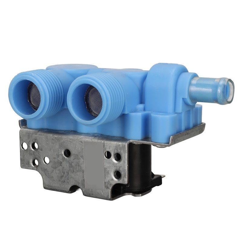 Water Inlet Valve Blue Double Head PP Washer Water Inlet