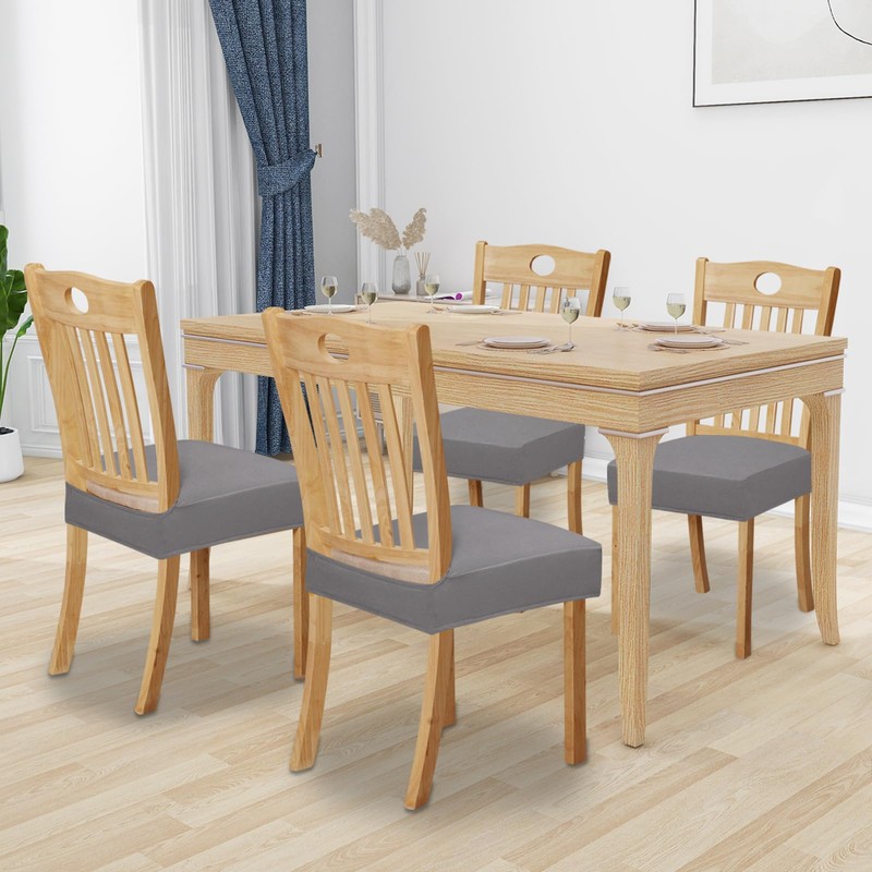 Easy-Going 100% Waterproof Seat Covers for Dining Room Chairs Set