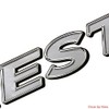 Crestliner Boat Logo Decal 2099273 | Silver Black Sticker