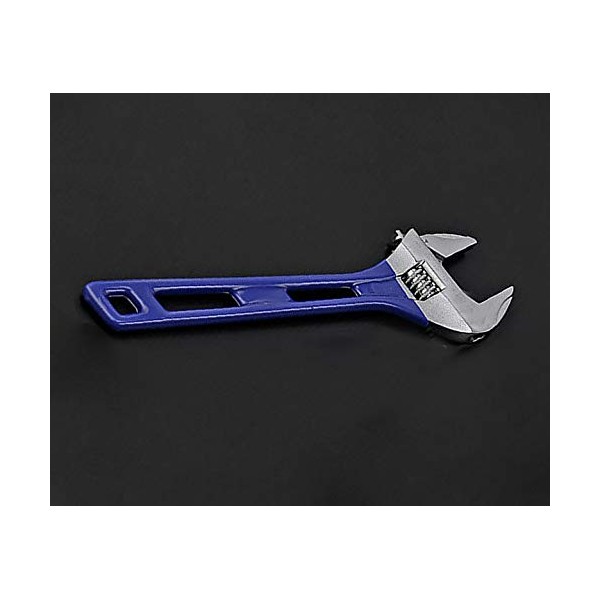 BE-TOOL Lightweight Adjustable Wrench with Soft Grip and 24mm Jaw