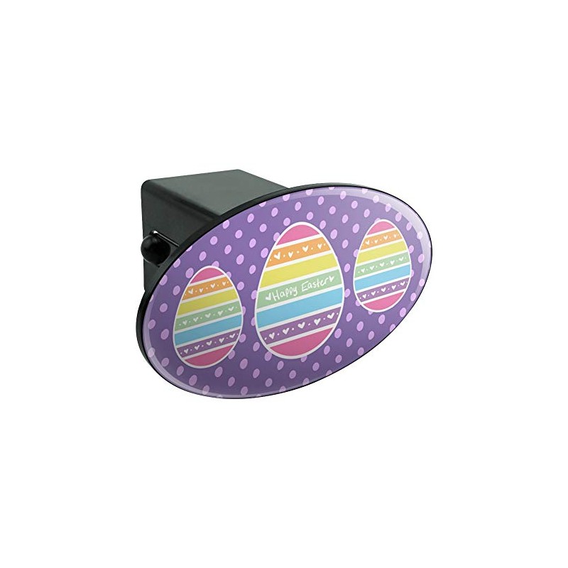 GRAPHICS & MORE Cute Rainbow Happy Easter Egg Oval Tow