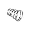 Laroal 2Pcs M5 Bicycle Hub Nut with 4 Quick Release