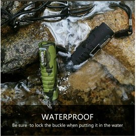 Waterproof, Dual Arc Plasma Lighter Flashlight Combo (Camo)