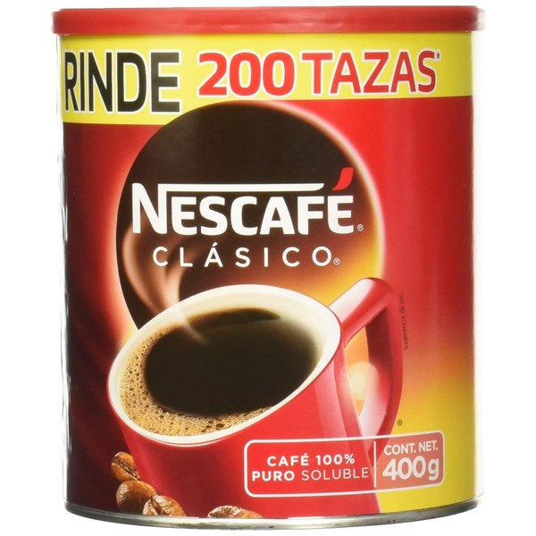 Nescafé Clásico Café Soluble, 400 g