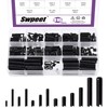 Swpeet 416Pcs 13 Sizes M1.5 M2 M2.5 M3 M4 M5
