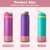 yoelike 2 PCS Silicone Water Bottle Boot for Owala, Anti-Slip