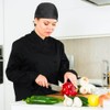 4 Pack Tie Back Chef Hat with Breathable Side Mesh