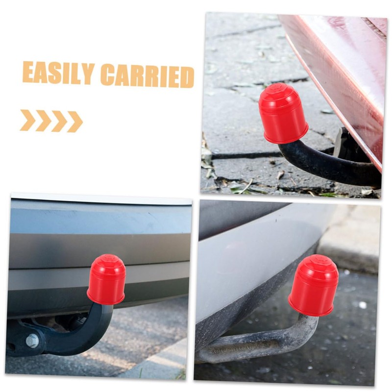 Gatuida 6pcs Tow Hitch Cover Durable Hitch Ball Protection for