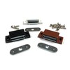Single Magnetic Catch in Brown - 10 Pack