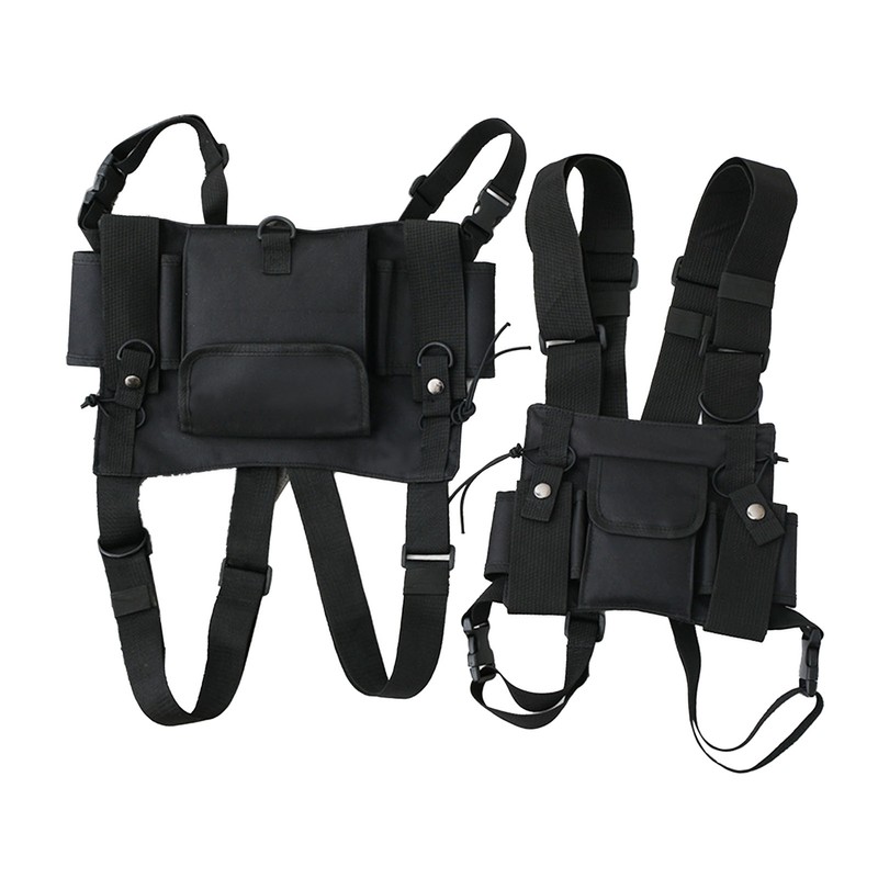 Chest Pack Oxford Cloth Nylon Universal Hands Free Chest Front
