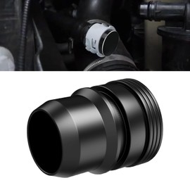 Black F150 Blow Off Valve Mod - Vent to Atmosphere (VTA) Mod Plug, Metal Rust-proof High Temperature, Quick Conversion Replacement, Compatible with 2013-2023 Ford F150 EcoBoost/Raptor 2.7L 3.5L