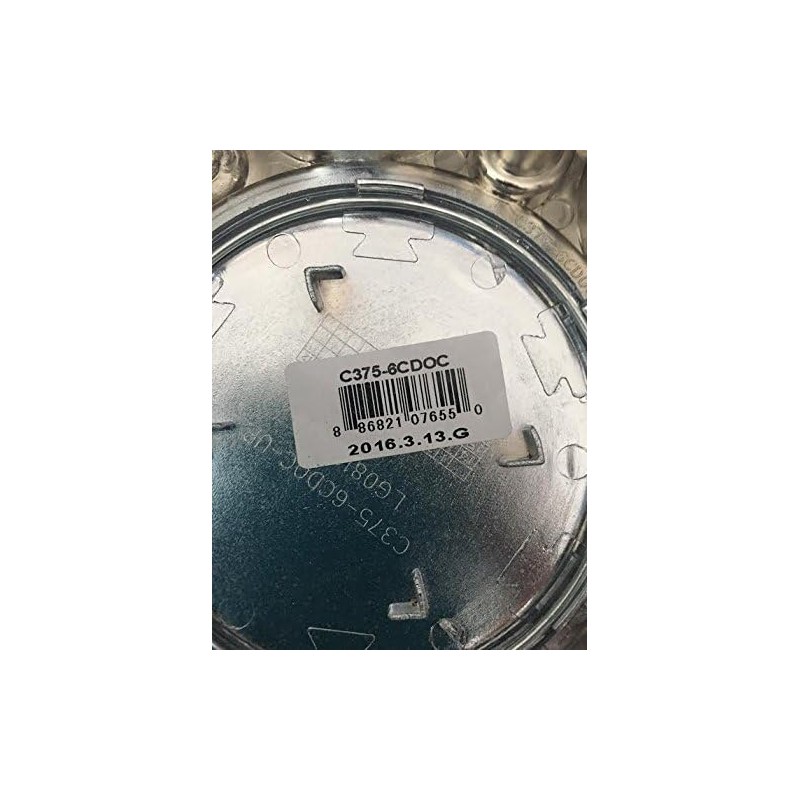Vision Wheels C375-6CDOC C375-6CDOC-UP Chrome Wheel Center Cap