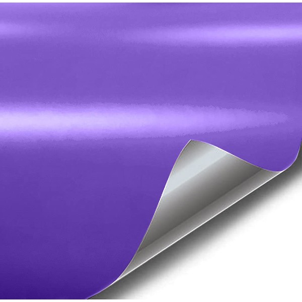 Matte Purple Car Wrap Vinyl Roll with Air Release Adhesive 3mil-VViViD8 (3ft x 5ft)