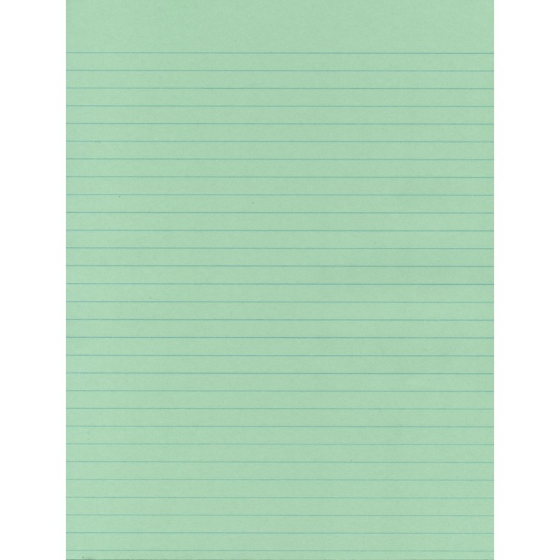 School Smart Ruled Exhibit Paper, 8-1/2 x 11 Inches, Assorted