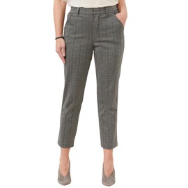 Democracy Women's Ab Solution High Rise Ponte-Trouser, Charcoal Brown